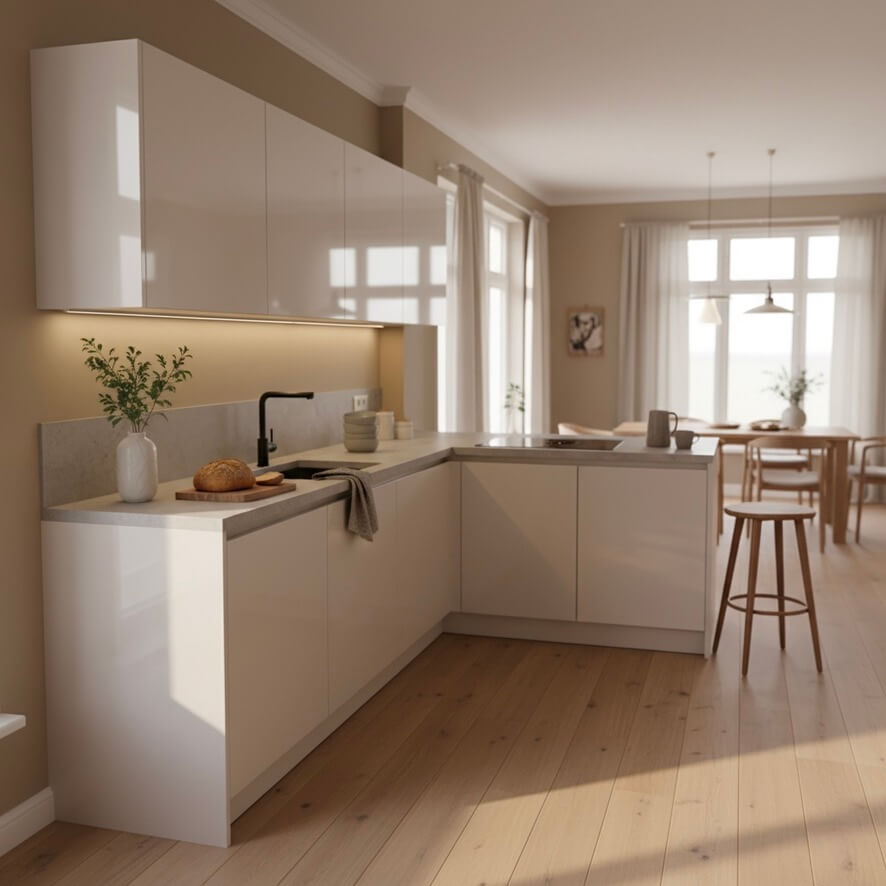 Hoogglans keuken