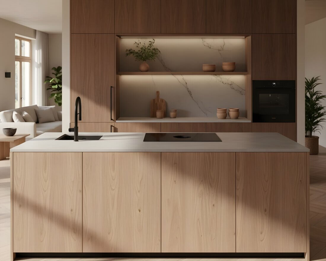 eiken keuken