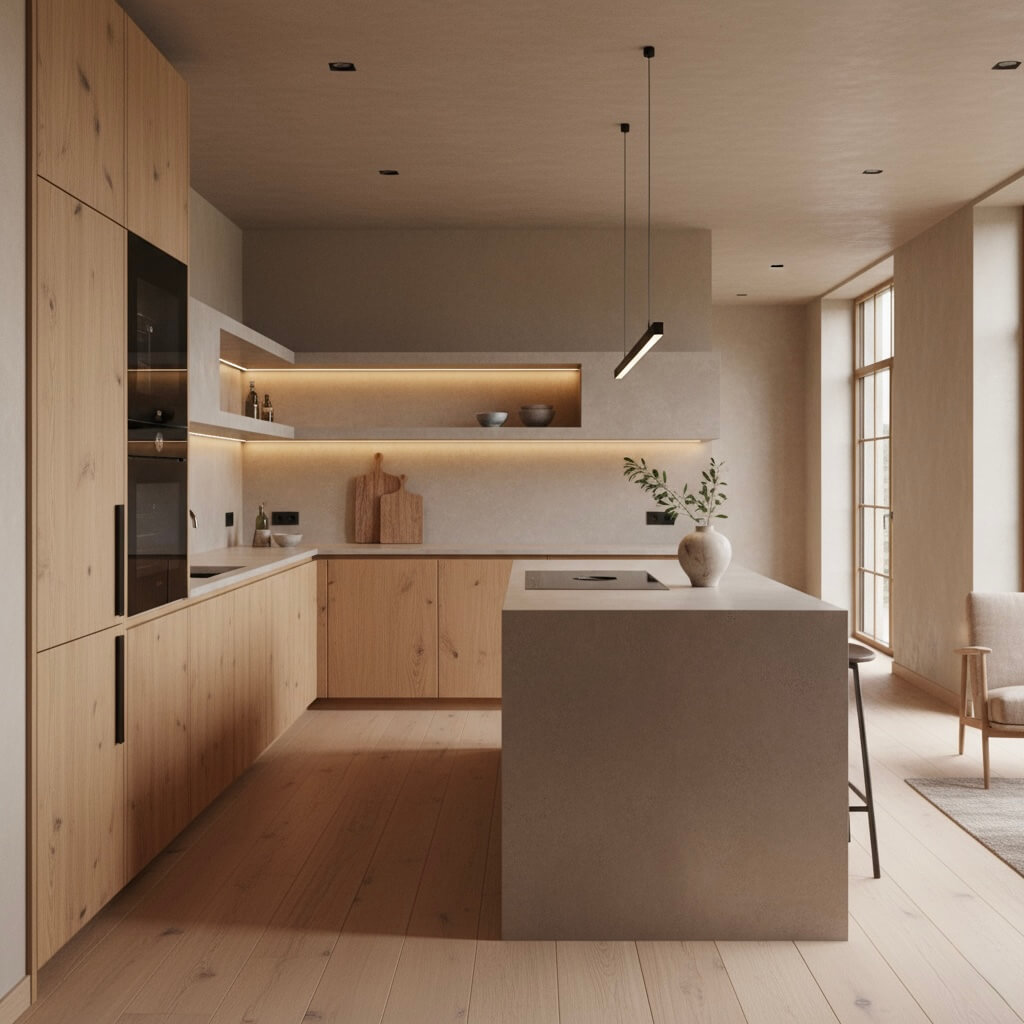 Betonnen keuken