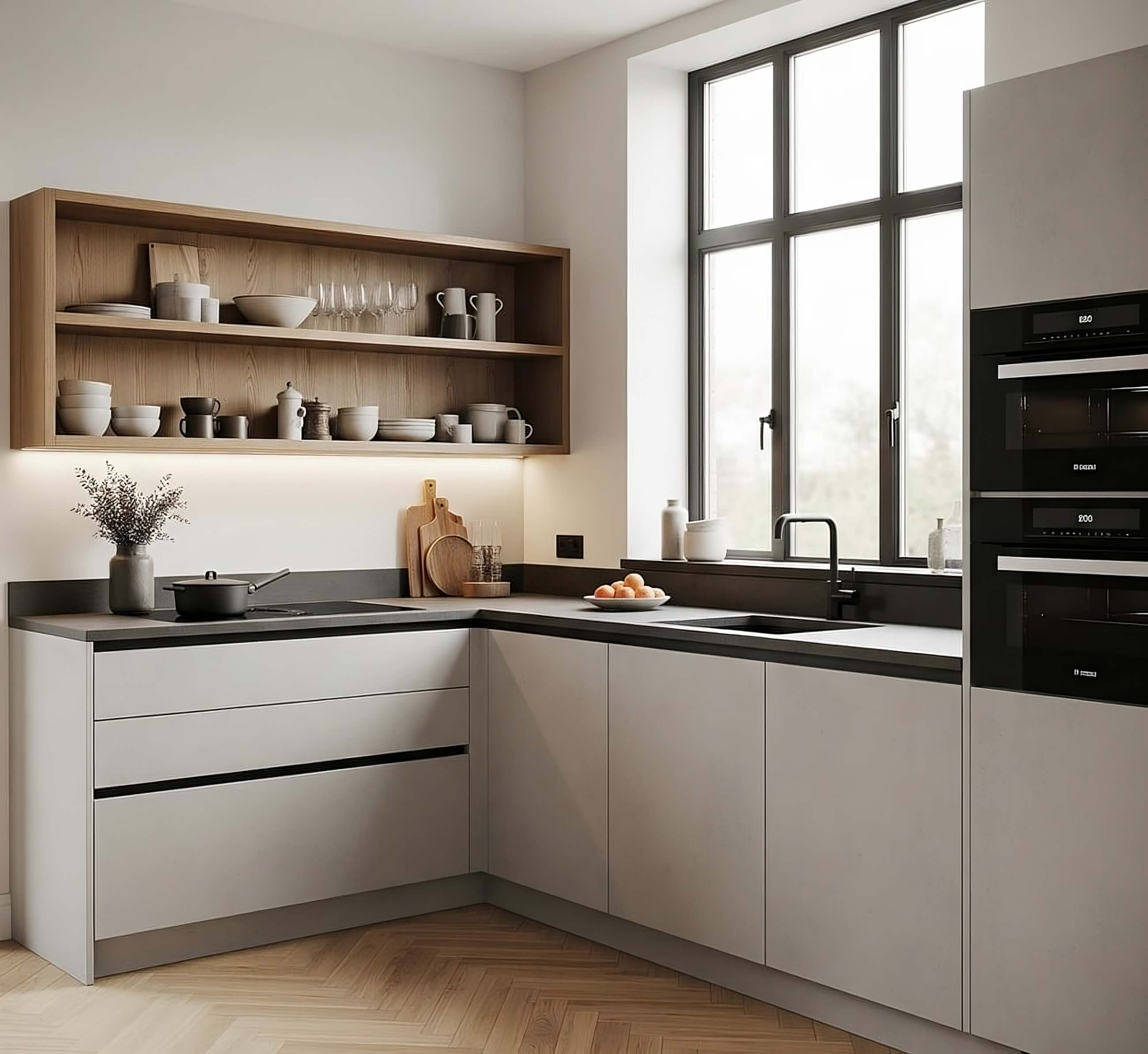 Betonnen keuken