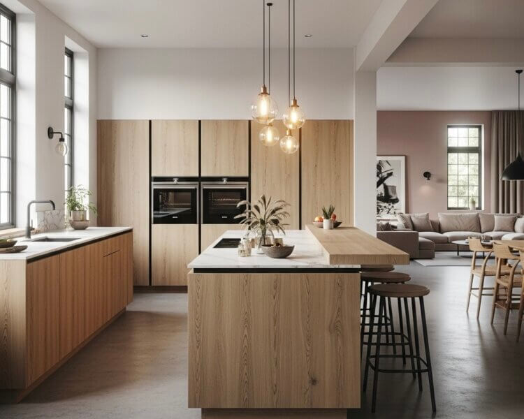 Houten keuken