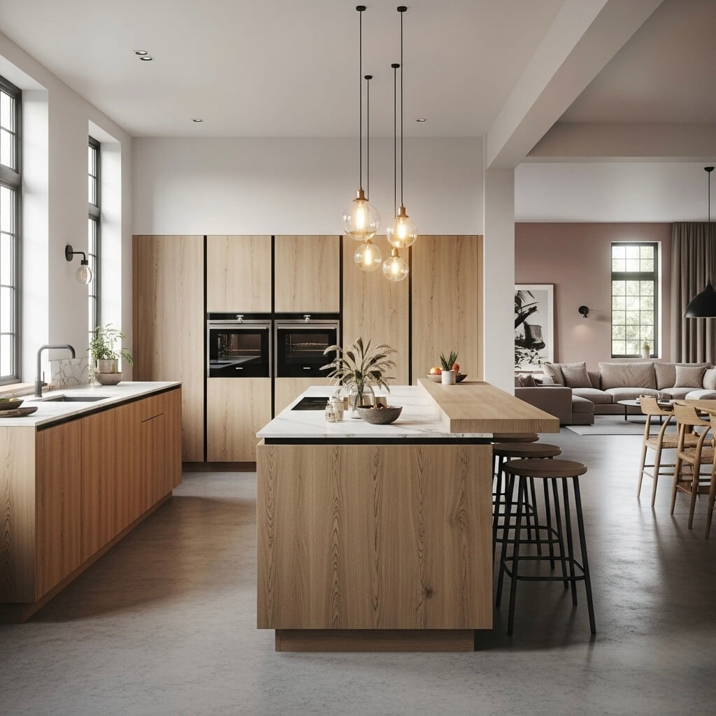 Houten keuken
